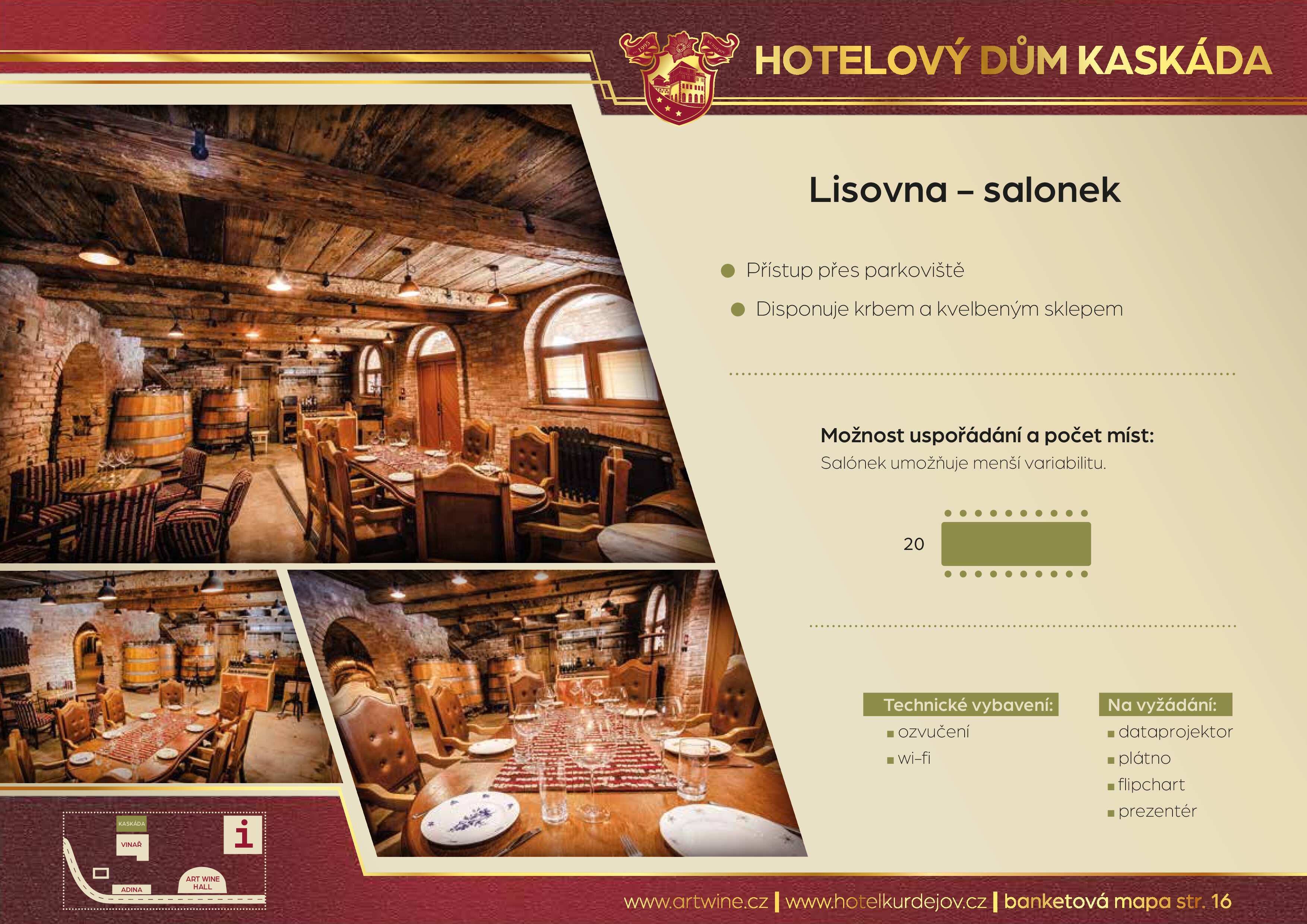 Lisovna - salónek